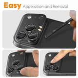 iPhone 18 Pro Max NORTHJO Camera Lens Protector - Black