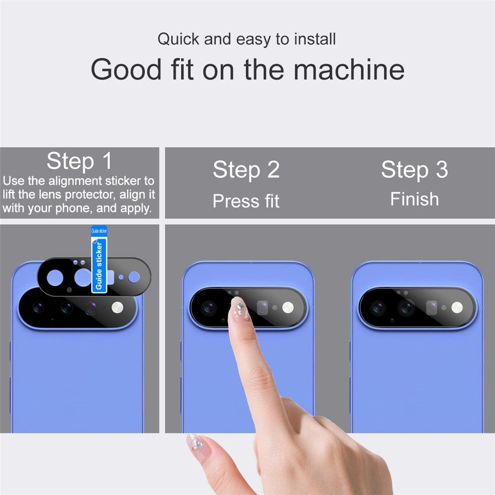 Google Pixel 11 IMAK Camera Lens Protector - Black