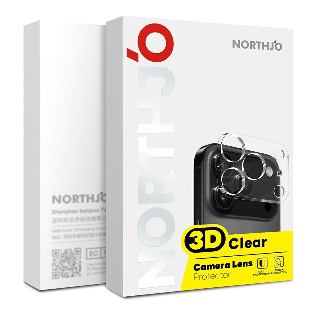 Samsung Galaxy Z Fold8 NORTHJO Tempered Camera Lens Protector Glass - Transparent