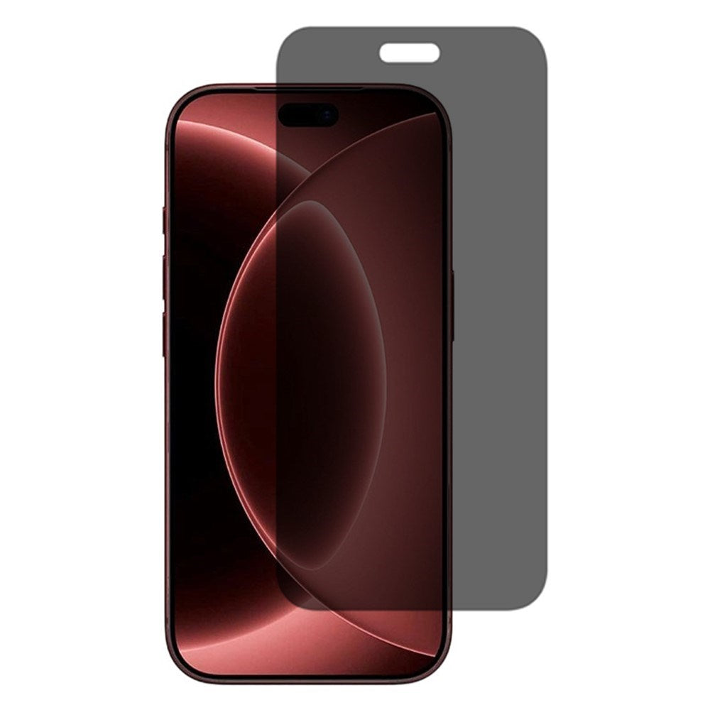 iPhone 18 Pro Max Full Coverage Tempered Glass Screen Protector - Privacy Function - Transparent