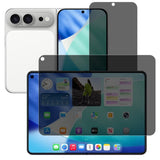 iPhone Fold Matte Screen Protector Film - Privacy Function  - Transparent