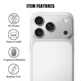 iPhone 18 Pro Tempered Camera Lens Protection Glass - Transparent
