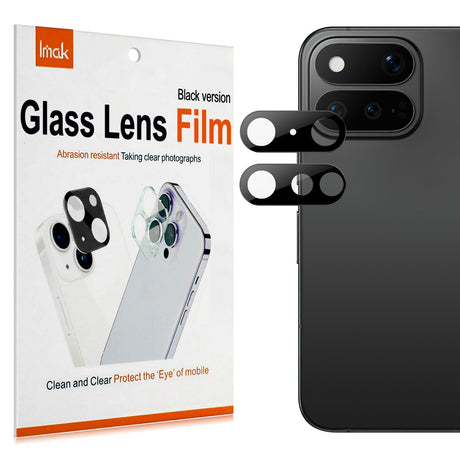 Google Pixel 11 Pro Fold IMAK Tempered Glass Camera Lens Protector - Black