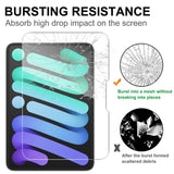 iPad Mini (2026) 8th Gen. Full Fit Tempered Glass Screen Protector - Transparent