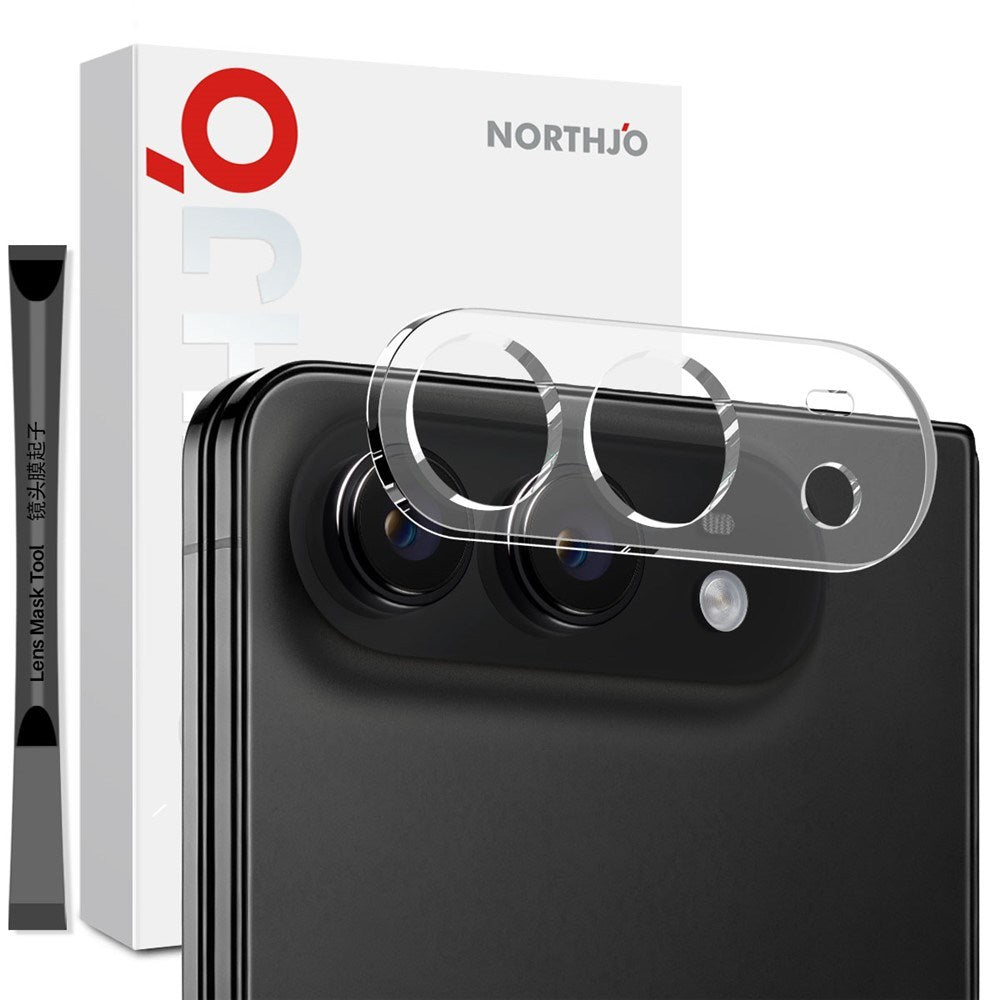 iPhone Fold NORTHJO Tempered Camera Lens Glass - Transparent