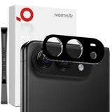iPhone Fold NORTHJO Tempered Camera Lens Glass - Black