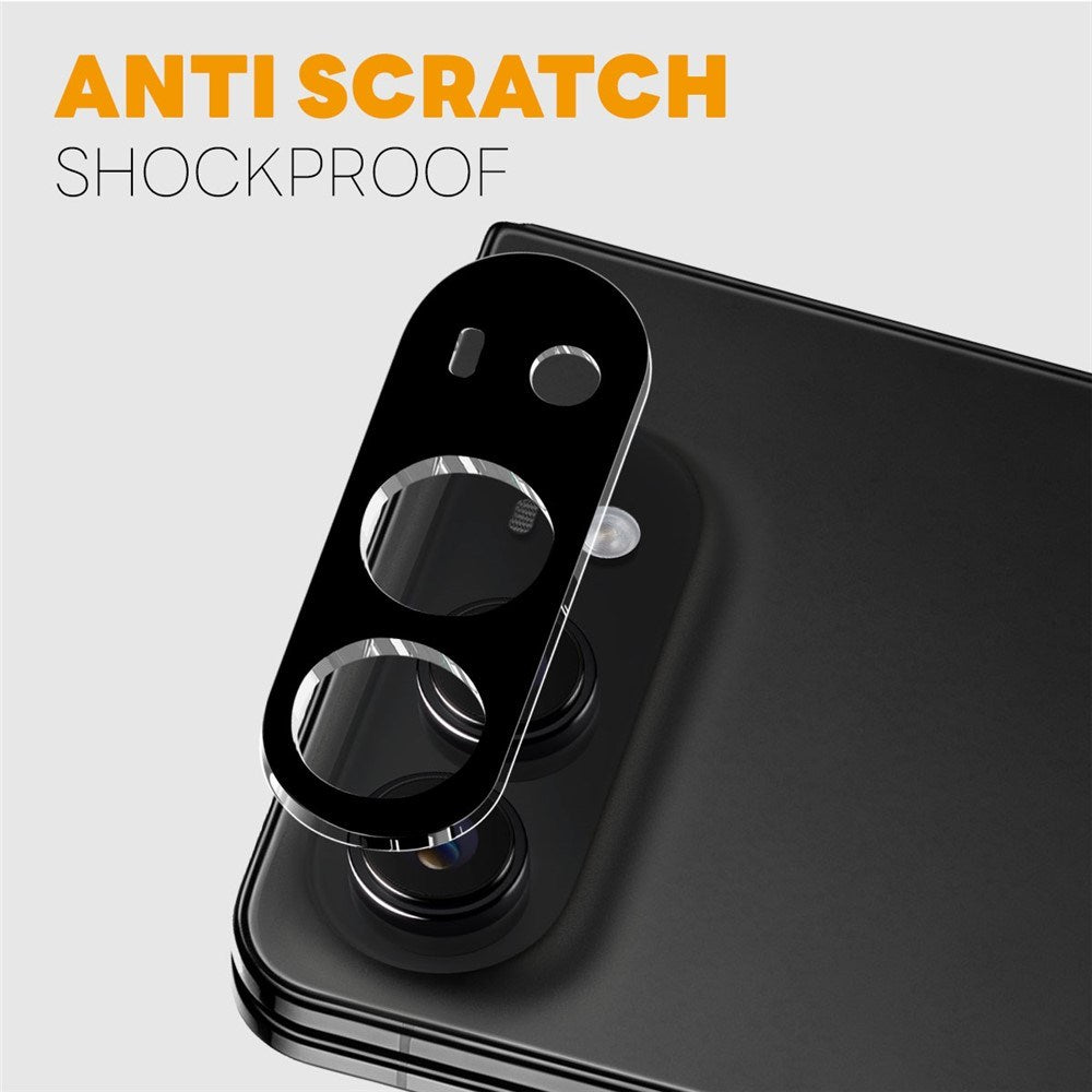 iPhone Fold NORTHJO Tempered Camera Lens Glass - 2 Pcs. - Black