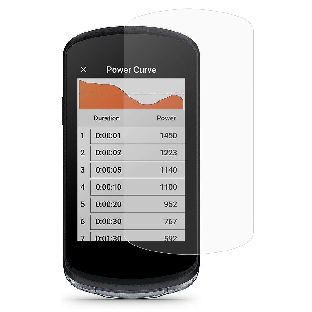 Garmin Edge 1040 Screen Protector Film - Case Friendly - Transparent