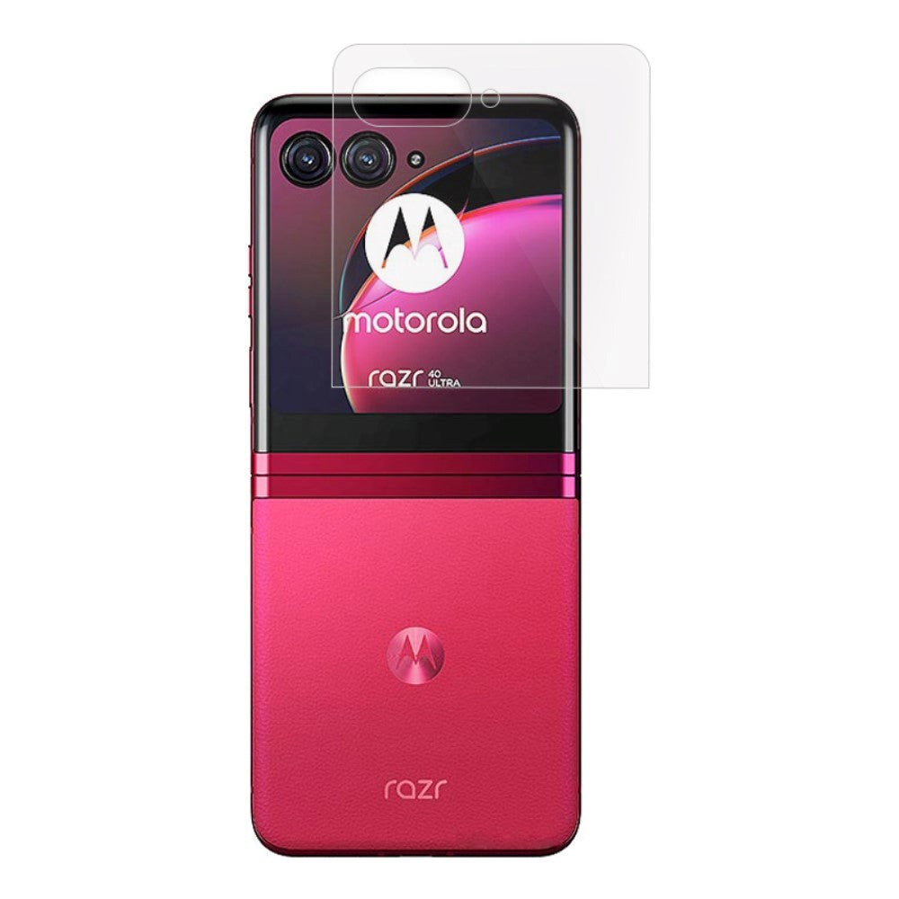 Motorola Razr 40 Ultra Back Protective Film - Transparent