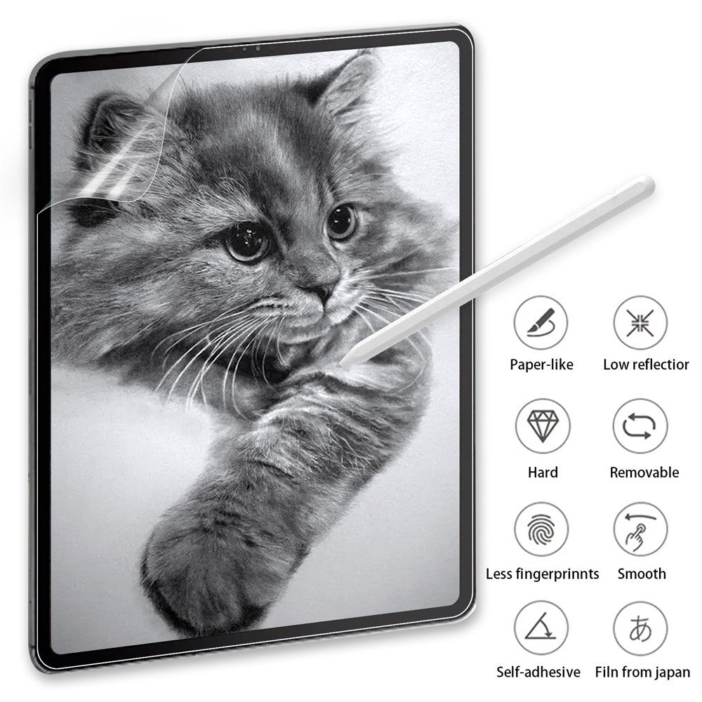 Samsung Galaxy Tab S9 Paper Feel Screen Protector Film - Transparent