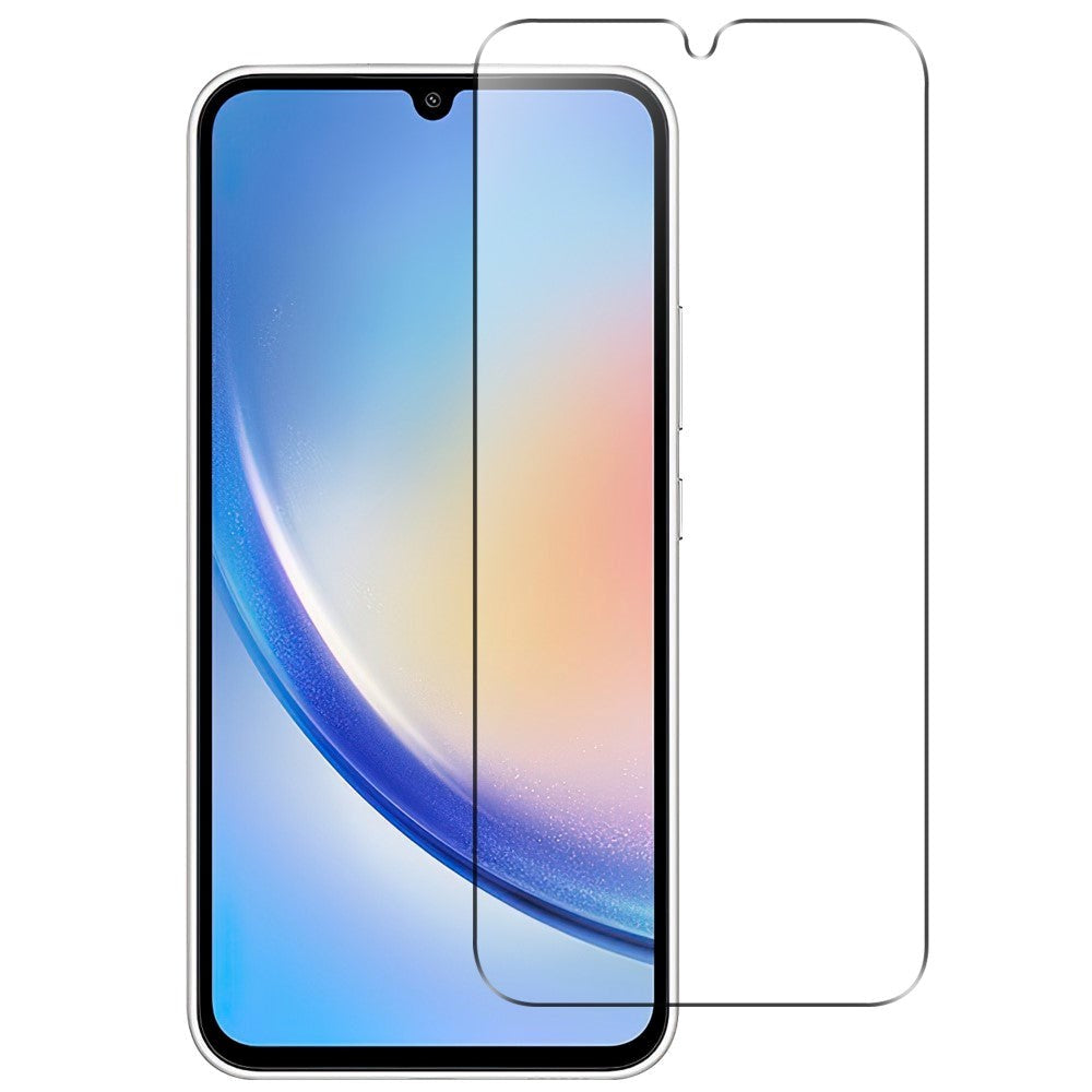 Samsung Galaxy A55 (5G) Arc Edge Tempered Glass Screen Protector - Case Friendly - Transparent