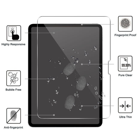 iPad Pro 13" (2024) Arc Edge Tempered Glass - Screen Protection - Transparent