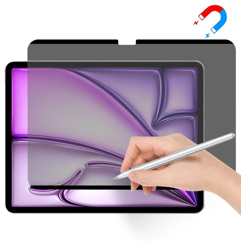 iPad Air 13" (2024) Paper Texture PET Magnetic Protective Film with Privacy