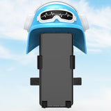 Mobile Holder for Motorcycle / Bicycle with Helmet - Blue