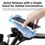 Phone Holder for Bicycle (Max. Mobile: 170mm) - Bicycle Handlebar - Black