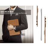 iPad 9.7 / 10.2 / 10.5 / 11" (19cm x 26cm x 7mm) Leather Shockproof Tablet Sleeve - Light Brown