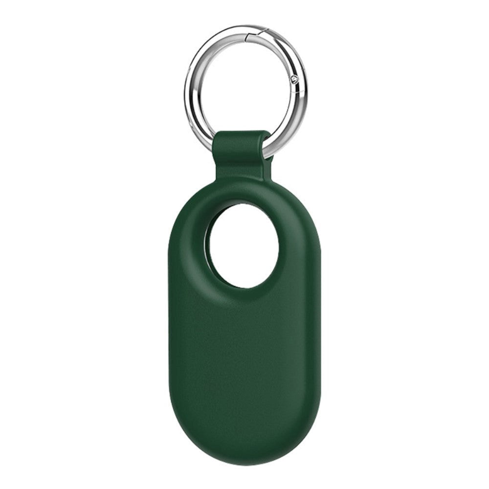 SmartTag 2 Samsung Galaxy Silicone Case w. Key Ring - Dark Green