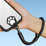 Cat Paw Insert Plate for Phone Strap - Pink