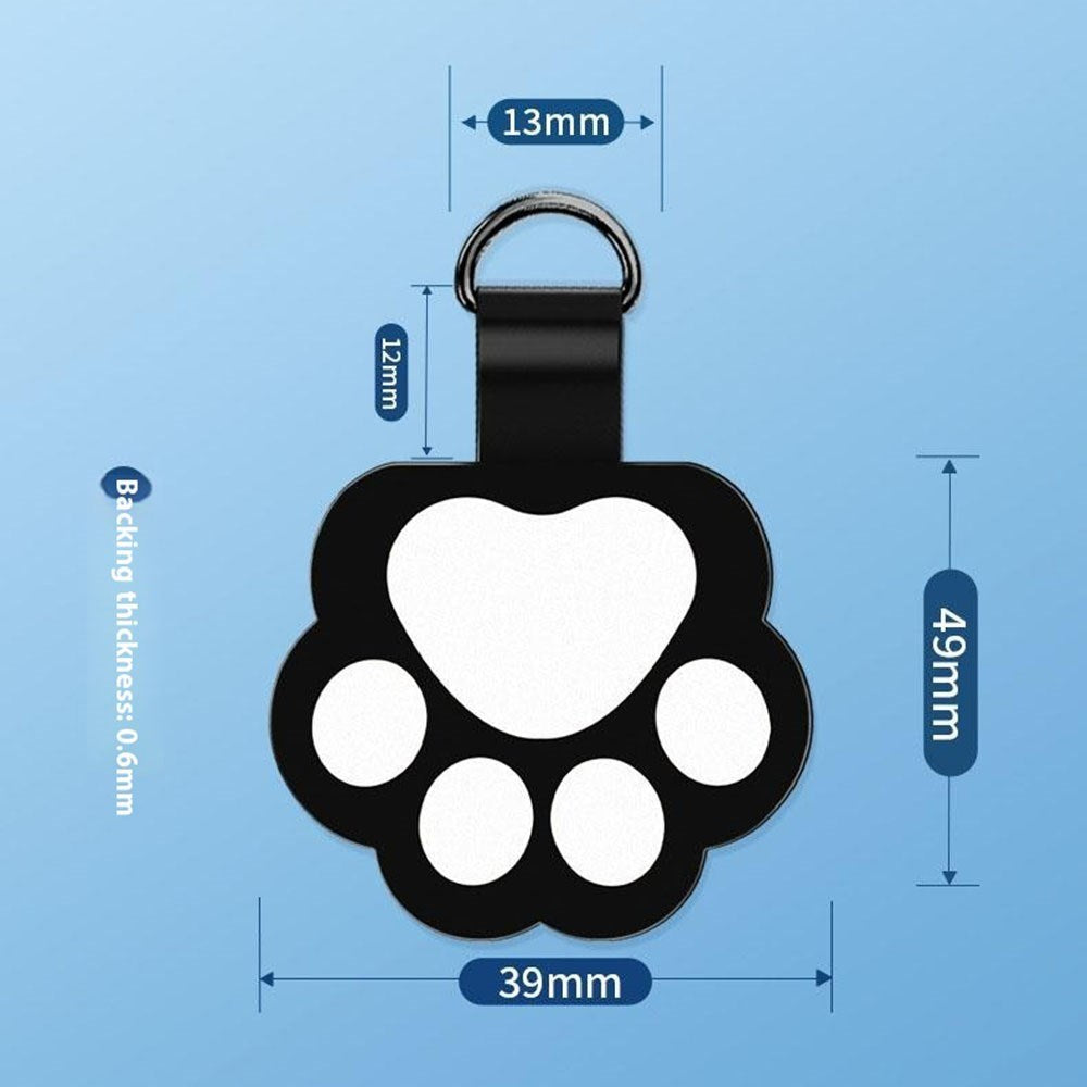 Cat Paw Insert Plate for Phone Strap - Green