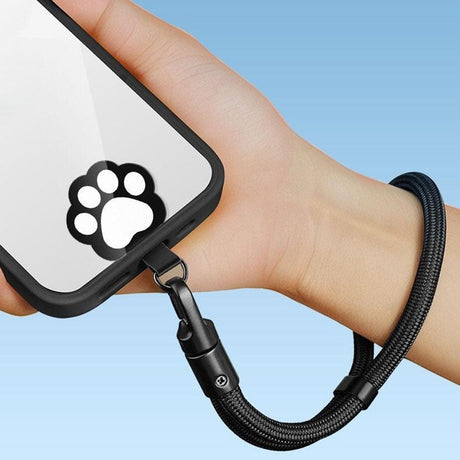 Cat Paw Insert Plate for Phone Strap - Blue