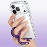 Polyester Phone Finger Strap - 10cm - Beige