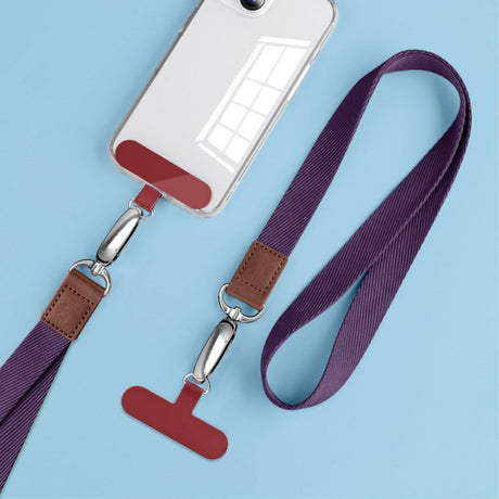 Strap w. Metal Buckle for Mobile - Purple