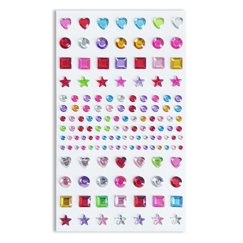 Decorative 3D Stickers for Phone & Crafting - 142 pcs. - Mixed