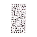 Mini 3D Bubble Foam Stickers for Phone & Camera Section - Small Pandas