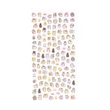 Mini 3D Bubble Foam Stickers for Phone & Camera Section - Small Bunnies