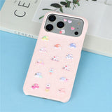 Mini 3D Bubble Foam Stickers for Phone & Camera Section - Bunnies & Food