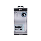 iPhone X / XS GEAR Semi Transparent Flexible Plastic Case - White