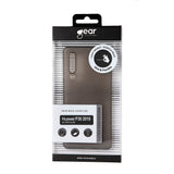 Huawei P30 GEAR Semi Transparent Flexible Plastic Case - Black