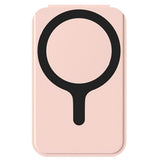 Magnetic Card Holder with Mirror & Stand Function - Pink