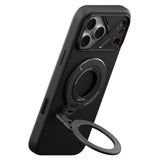 AULUMU 2-in-1 Magnetic Finger Ring / Mobile Stand - 360° Rotatable - MagSafe Compatible - Black