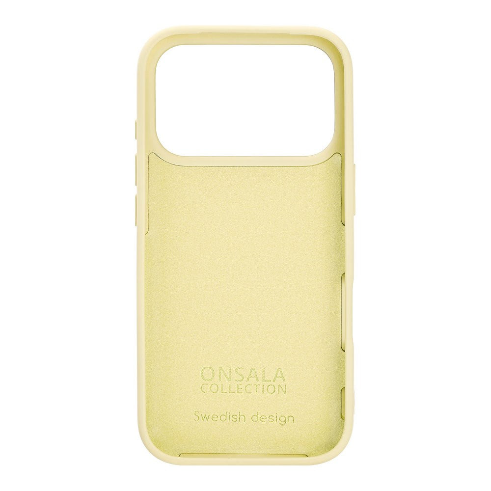 iPhone 17 Pro Onsala Silicone Case - Lemon