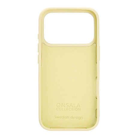 iPhone 17 Pro Onsala Silicone Case - Lemon