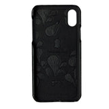 iPhone X / XS Onsala COLLECTION Phone Case Black Leather