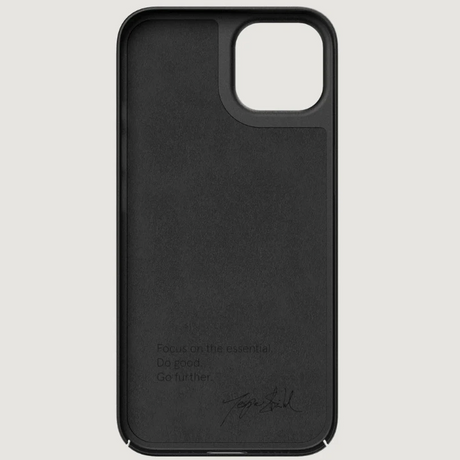 Nudient Thin Case V3 iPhone 13 Case - Ink Black