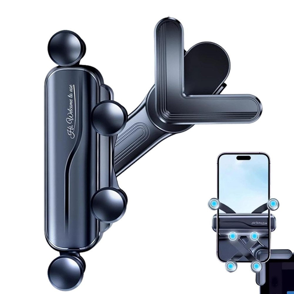 Spring-Loaded Mobile Holder for Display - Tesla Model 3 / Model Y (2020-22) - Black