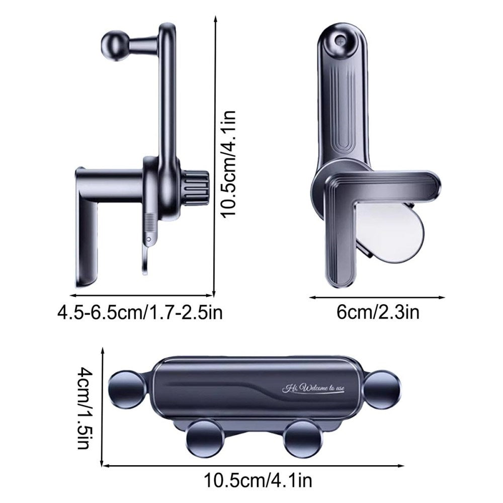 Spring-Loaded Mobile Holder for Display - Tesla Model 3 / Model Y (2020-22) - Black