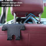 Smartphone Holder with Headrest Installation - Black