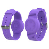 Apple AirTag Silicone Strap - Purple