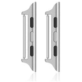 Apple Watch (38/40/SE/41/42mm) Strap Connector 20mm - Silver