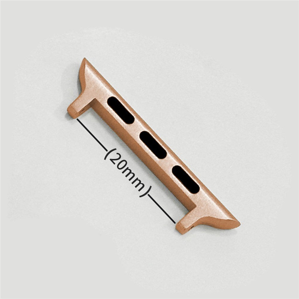 Apple Watch (38/40/SE/41/42mm) Strap Connector 20mm - Rose Gold