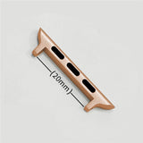 Apple Watch (38/40/SE/41/42mm) Strap Connector 20mm - Rose Gold