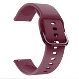 Smartwatch Silicone Strap (20mm) - Bordeaux