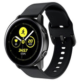 Smartwatch Silicone Strap (20mm) - Black