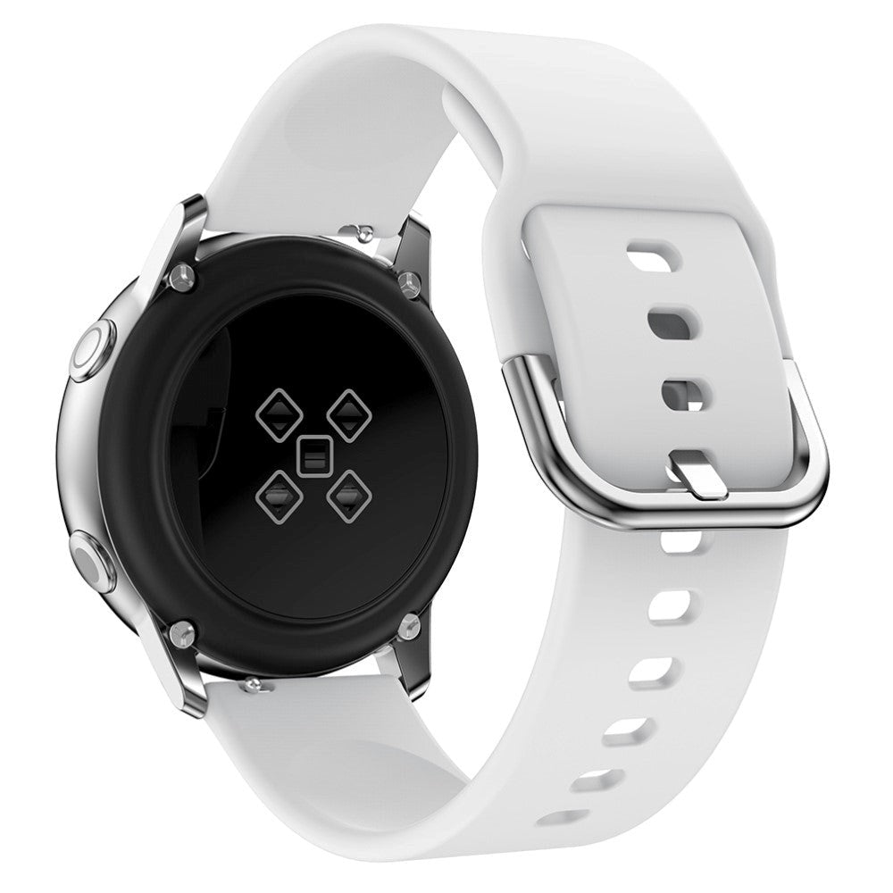 Smartwatch Silicone Strap (20mm) - White