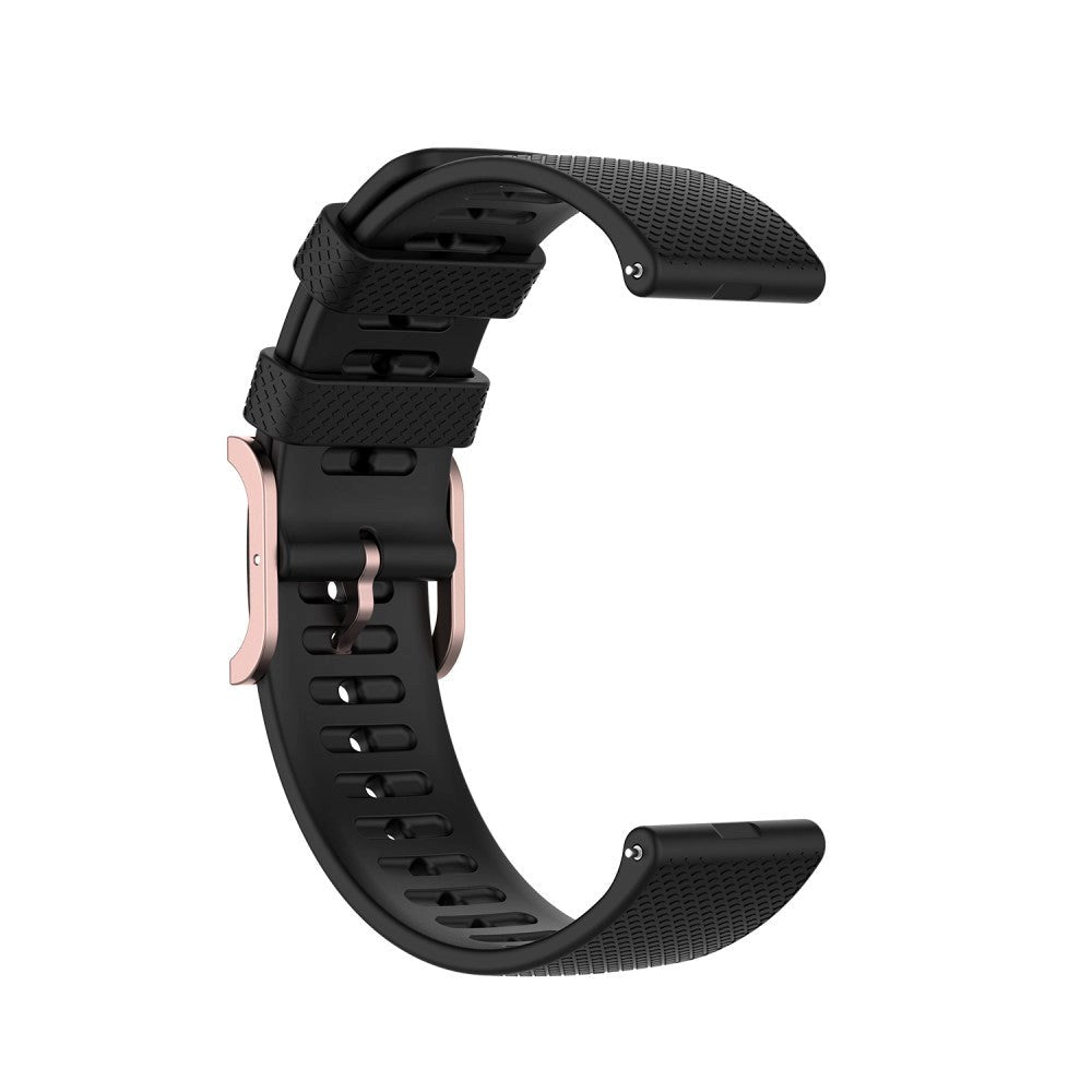 Smartwatch Silicone Strap (20mm) Chequered - Black