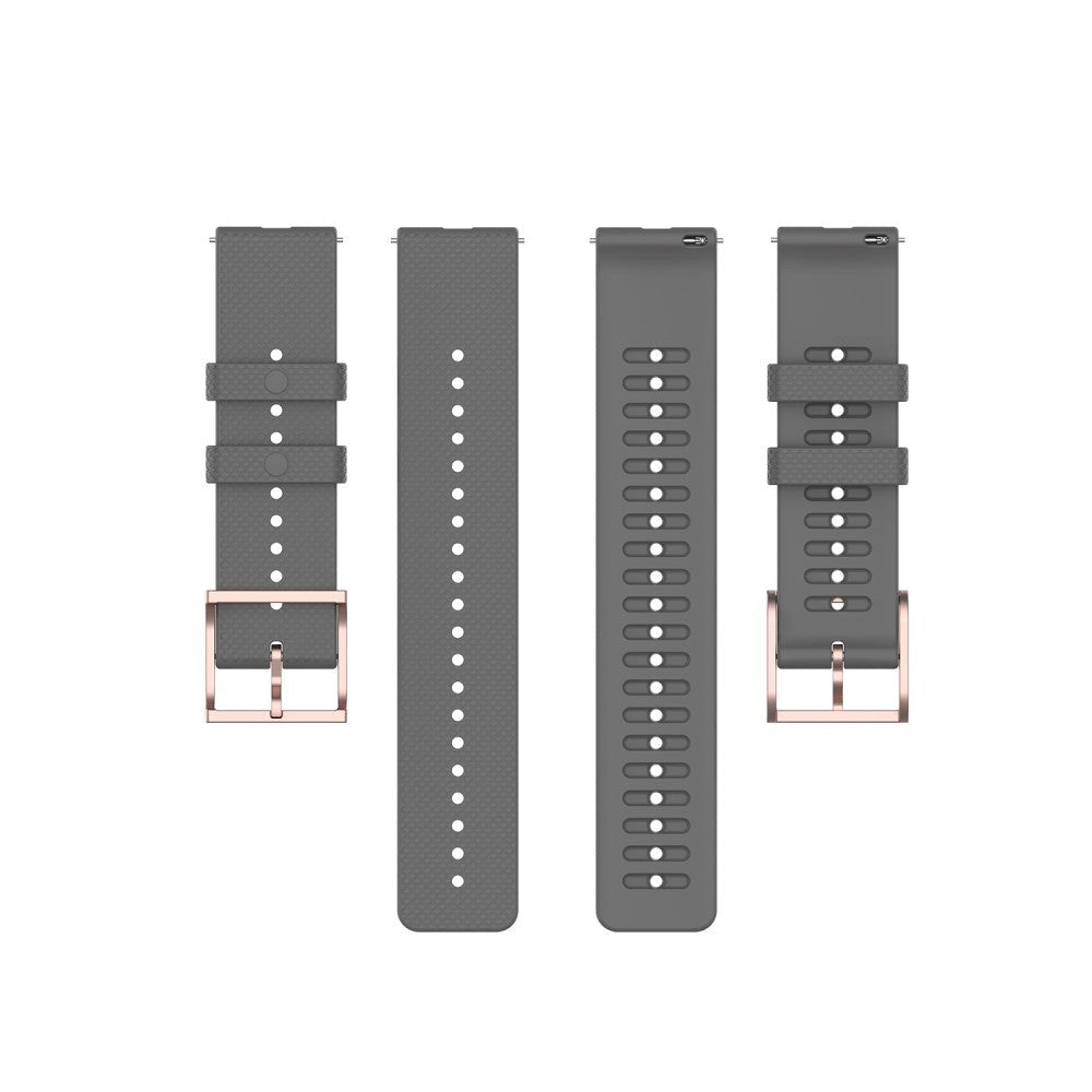 Smartwatch Silicone Strap (20mm) Chequered - Grey